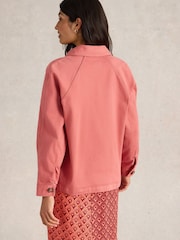 White Stuff Red Eden Denim Jacket - Image 3 of 7