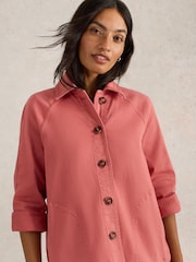 White Stuff Red Eden Denim Jacket - Image 5 of 7