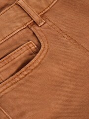 White Stuff Brown Tia Wide Leg Crop Jeans - Image 6 of 6