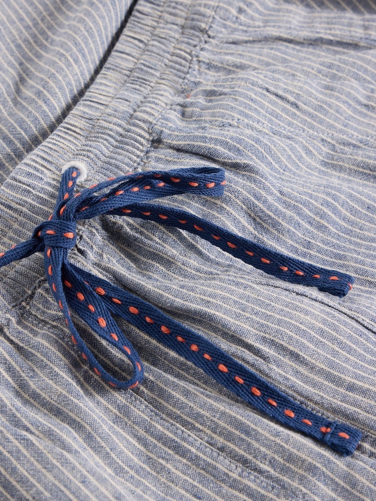 White Stuff Blue Elle Blend Trousers - Image 6 of 6