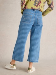 White Stuff Tia Wide Leg Crop Jeans - Imagen 3 de 6