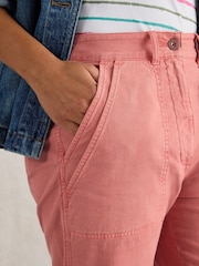 White Stuff Red Twister Chino Trousers - Image 4 of 6
