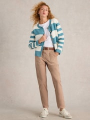 White Stuff Natural Twister Chino Trousers - Image 1 of 6