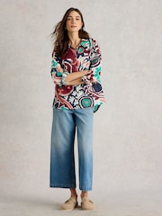White Stuff Multi Sophie 100% Organic Cotton Shirt - Image 1 of 6