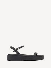 Ancient Greek Sandals Black Irida Vachetta Sandals - Image 1 of 4