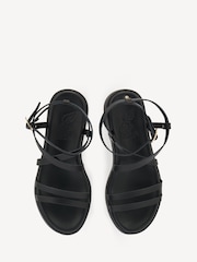 Ancient Greek Sandals Black Aristea Vachetta Sandals - Image 4 of 4