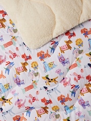 Night Lark x Eleanor Bowmer Winter Dogs Winter Dogs 9 Tog Cosy Throw Duvet - Image 3 of 8