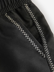 HUGO Black Logo Swim Shorts - Image 3 of 4