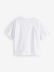 HUGO White Pocket Logo Short Sleeve T-Shirt - Image 2 of 2