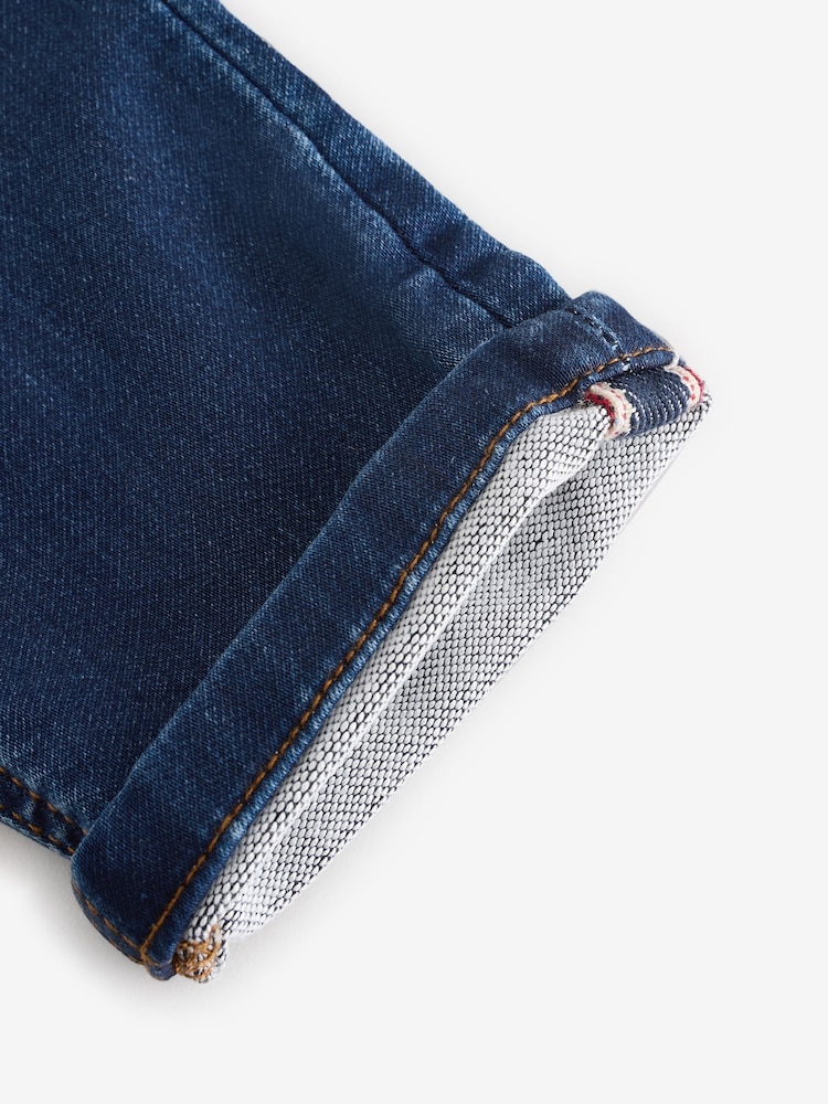 HUGO Blue Straight Leg Denim Jeans - Image 6 of 6