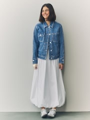 Blue Denim Worker Jacket - Image 2 of 3