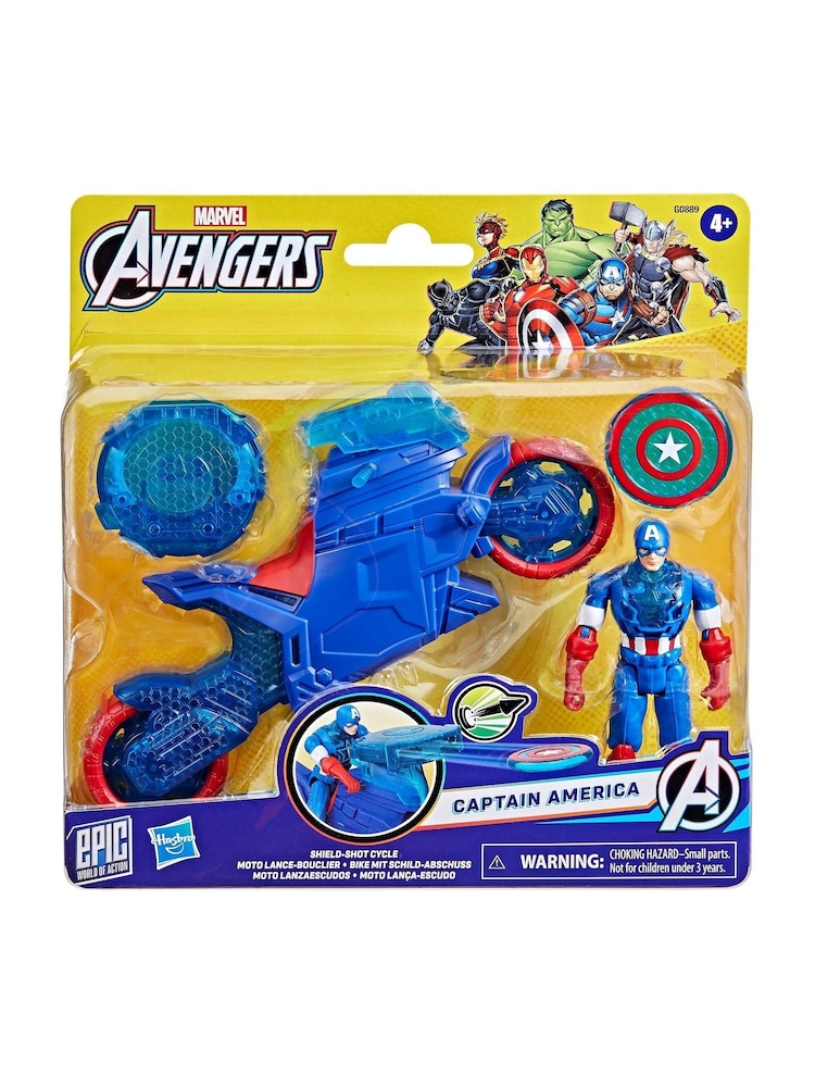 Avengers Captain America Turbo Blast Cycle - Image 1 of 5