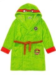 Vanilla Underground Green Boys Teenage Mutant Ninja Turtles Hooded Bathrobe - Image 1 of 6