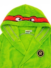 Vanilla Underground Green Boys Teenage Mutant Ninja Turtles Hooded Bathrobe - Image 3 of 6