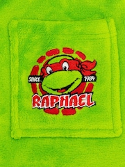Vanilla Underground Green Boys Teenage Mutant Ninja Turtles Hooded Bathrobe - Image 6 of 6
