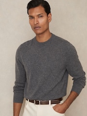 Reiss Stone/Dark Brown Ricky Leather Reversible Belt - Image 2 of 5