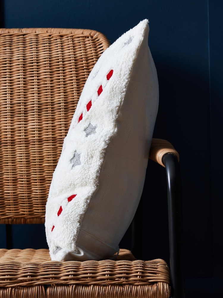 BHS Candy Cane Cushion - Image 2 of 5