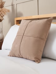 BHS Pebble Faux Suede Cross Cushion - Image 2 of 6