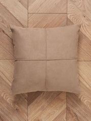 BHS Pebble Faux Suede Cross Cushion - Image 4 of 6