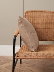 BHS Pebble Faux Suede Cross Cushion - Image 5 of 6