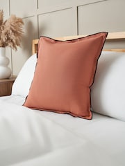 BHS Clay Pierre 100% Cotton Cushion - Image 1 of 4