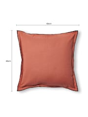 BHS Clay Pierre 100% Cotton Cushion - Image 4 of 4