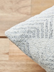 BHS Natural/Grey Geo Design Cushion - Image 4 of 5