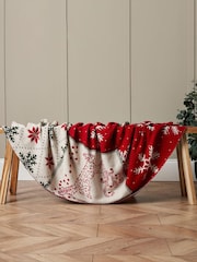 BHS New Patchwork 100% Cotton Throw - Image 1 of 6