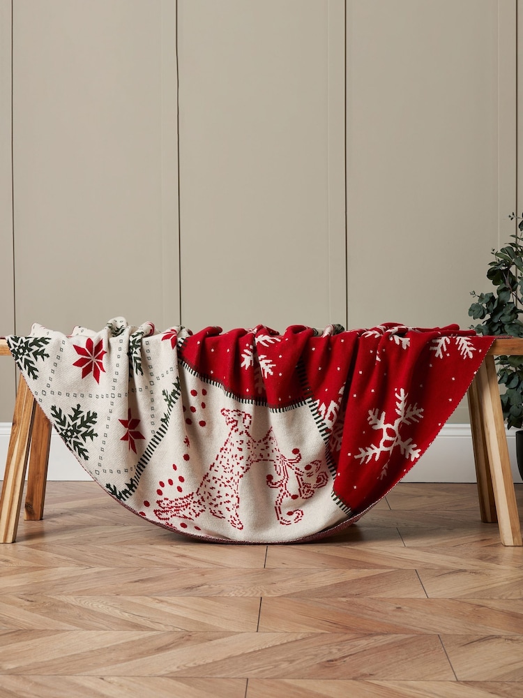BHS New Patchwork 100% Cotton Throw - Image 1 of 6