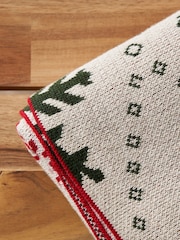 BHS New Patchwork 100% Cotton Throw - Image 3 of 6