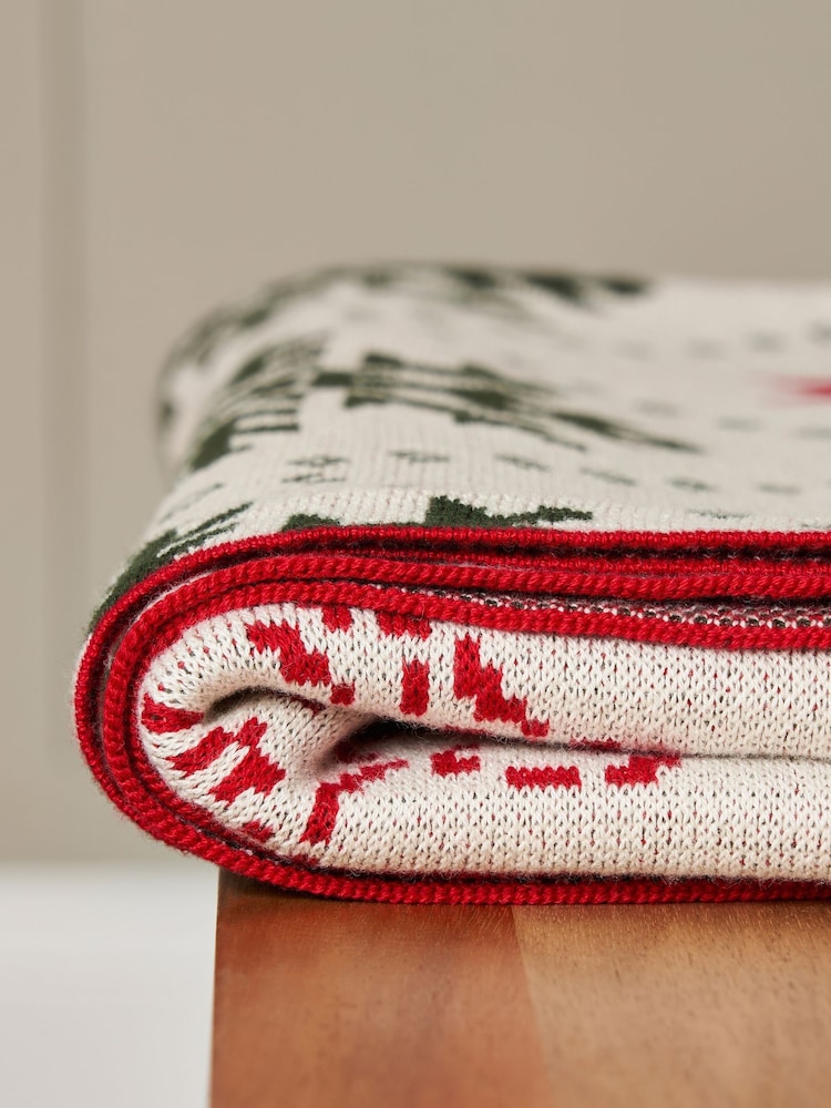 BHS New Patchwork 100% Cotton Throw - Image 5 of 6