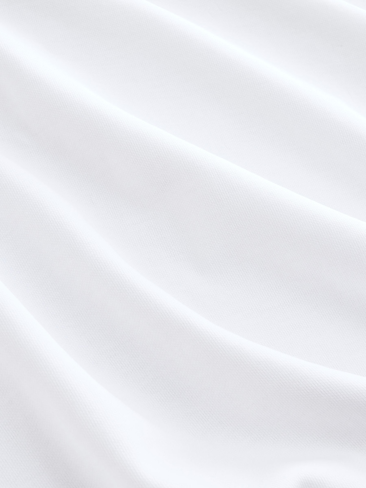 White Slim Fit Smart Soft Touch Heavyweight T-Shirt - Image 2 of 3