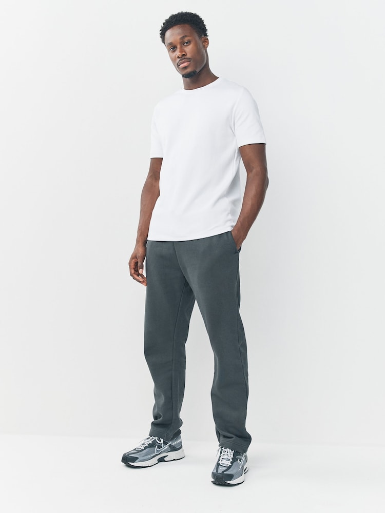 Bela - ozek kroj - Pametna majica Soft Touch Heavyweight T-Shirt - Slika 2 iz 7 Bela - ozek kroj - Pametna majica Soft Touch Heavyweight T-Shirt - Slika 2 iz 7
