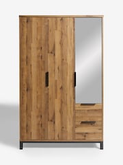 Bronx Kleiderschrank in Eiche-Optik - Bild 7 von 11