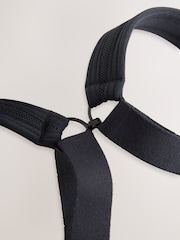 Sort/hvid - FK Ultimate Support Polstret Komfort Bøjle Sports-BH med Høj Impakt - Billede 12 af 12