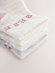 Rosa gestreift - Babysocken im 5er-Pack (0 M.–2 J.) - Bild 2 von 3