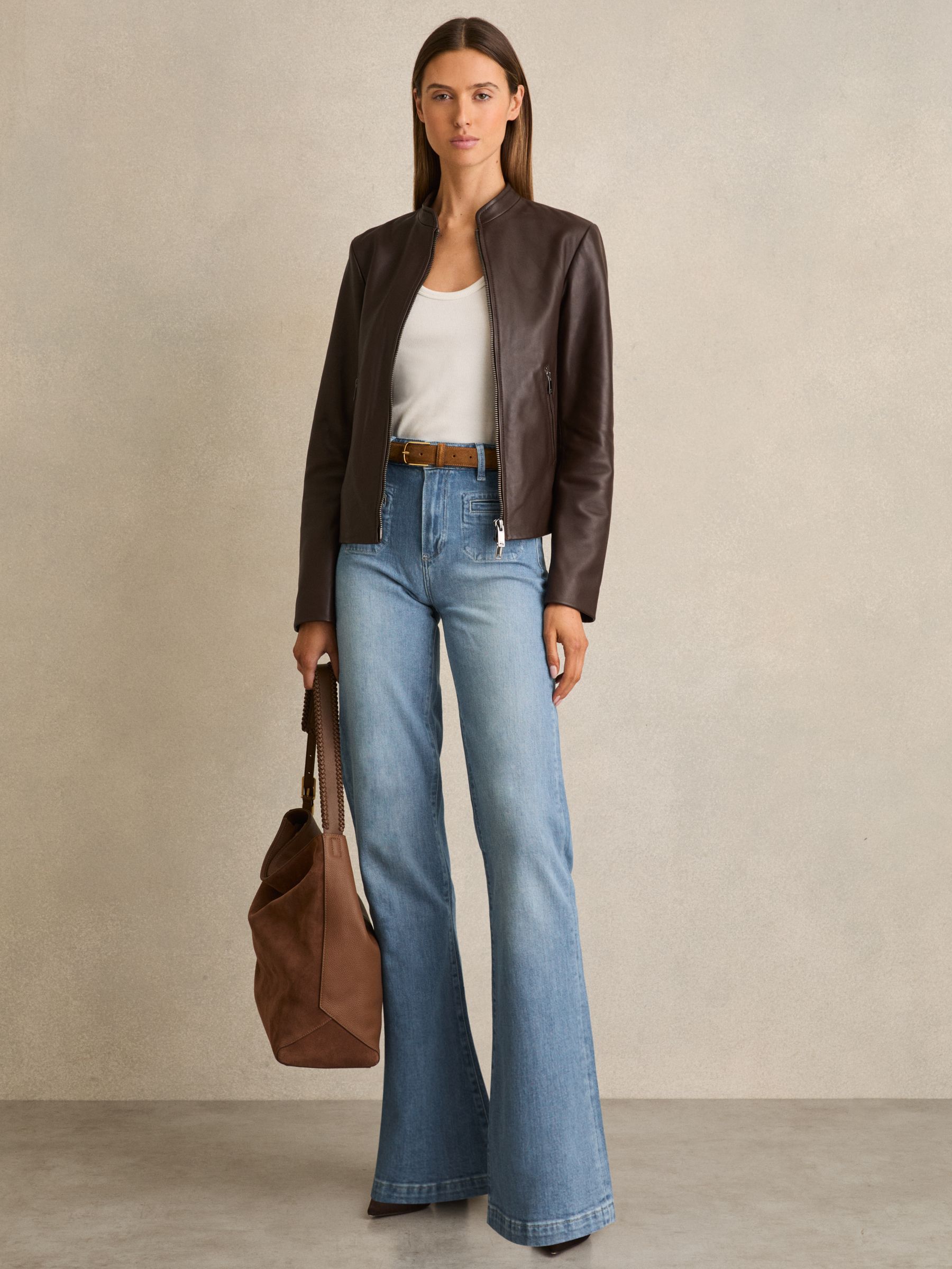Paige Charlie High-rise Flared Jeans