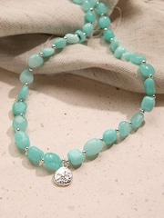 FatFace Turquoise Blue MCS Necklace - Image 2 of 2
