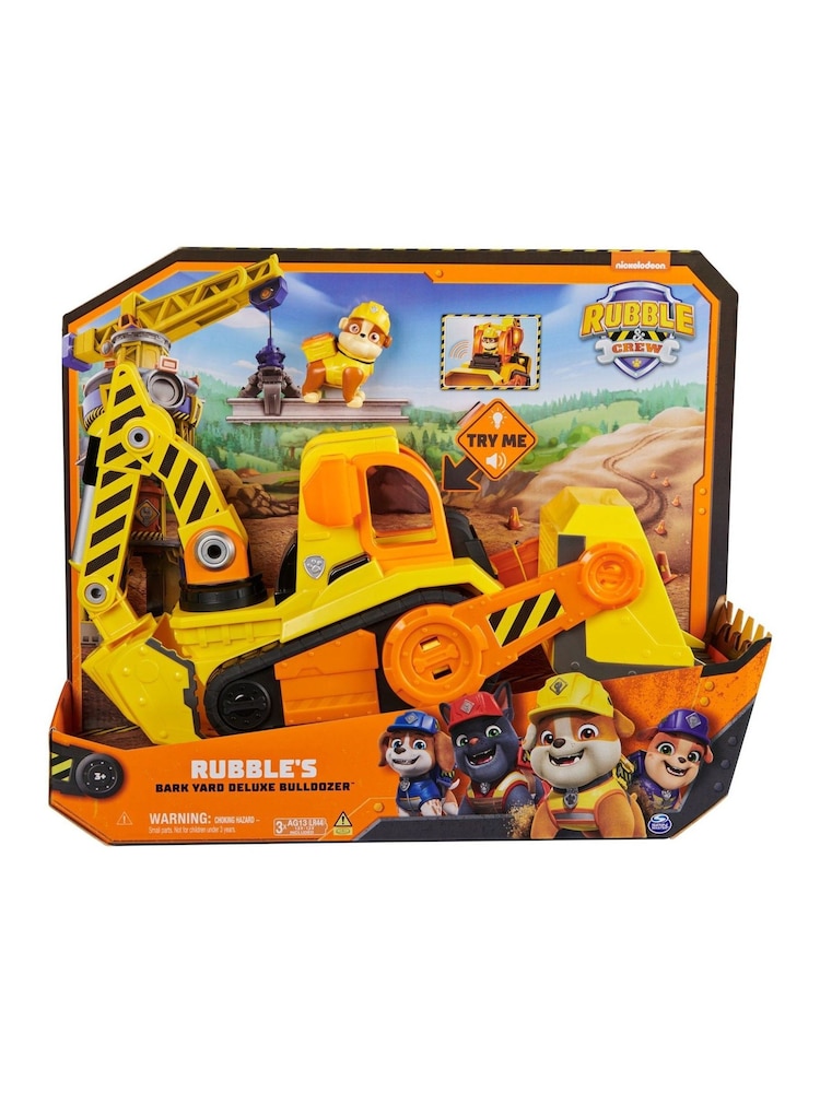 PAW Patrol Rubble and Crew Barkyard Deluxe Bulldozer - Image 1 of 6