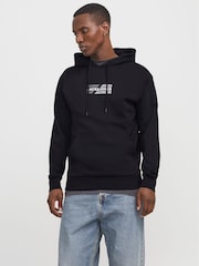 JACK & JONES Relaxed Fit Logo Hoodie - Bild 4 von 6