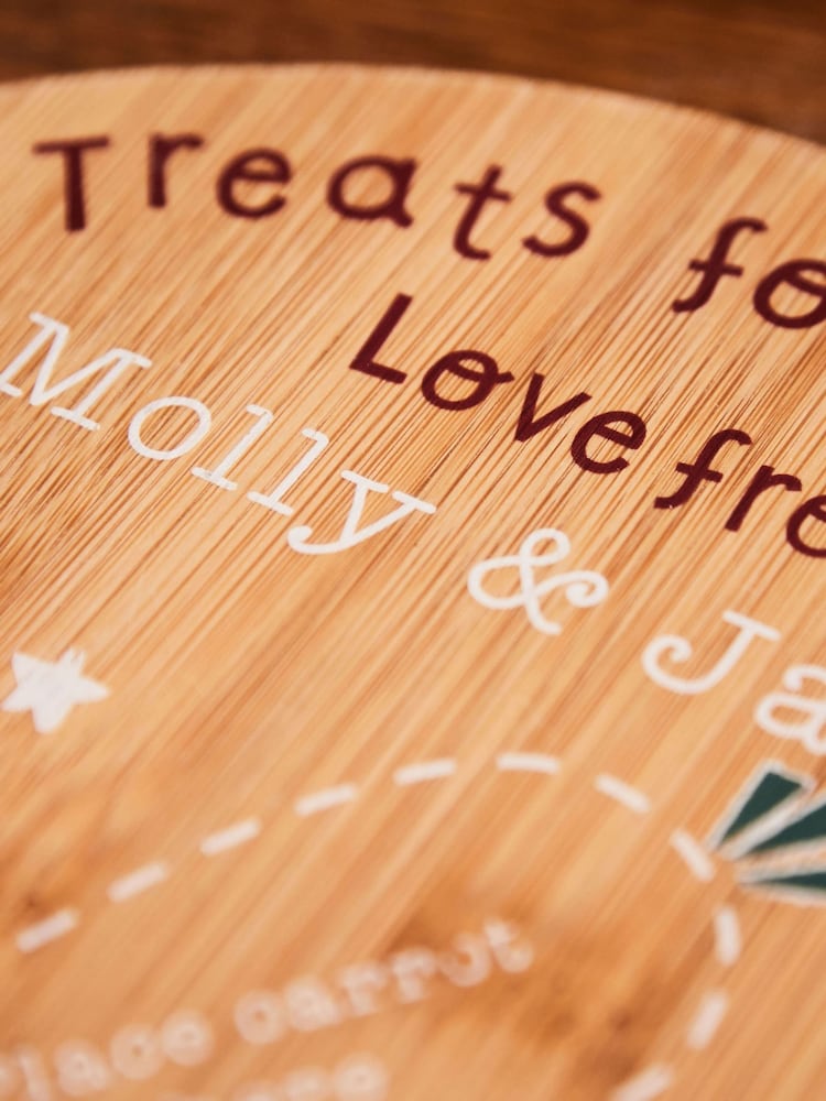 Personalised Santa Christmas Platter by My 1st Years - Image 2 of 4 Personalised Santa Christmas Platter by My 1st Years - Image 2 of 4