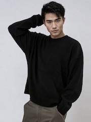 Religion Black Anarchy Knit Jumper - Image 1 of 5