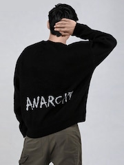 Religion Black Anarchy Knit Jumper - Image 2 of 5
