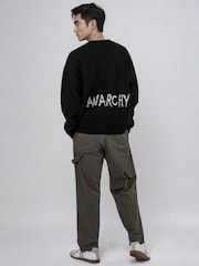 Religion Black Anarchy Knit Jumper - Image 4 of 5