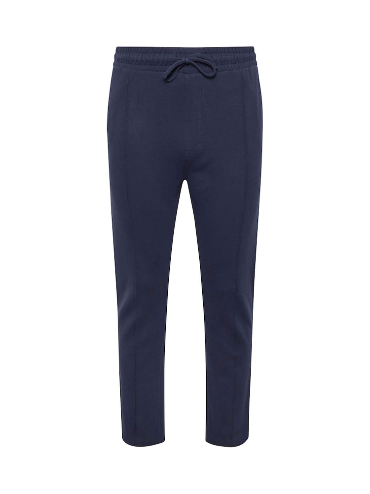 BadRhino Big & Tall Blue Textured Jersey Joggers - Image 2 of 2