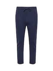 BadRhino Big & Tall Blue Textured Jersey Joggers - Image 5 of 6