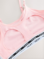 Pink/White Maternity Nursing Crop Ultimate Comfort Tops 2 Pack - Image 11 of 11
