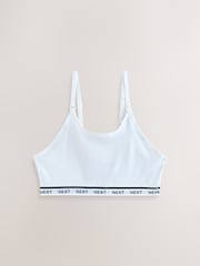 粉色/白色 - Maternity & Nursing Crop Ultimate Comfort Cotton Rich Tops 2 Pack - 16的图像12｝