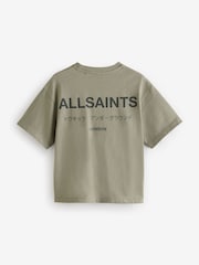 Vert kaki - smALLSAINTS Oversized Underground Crew 100% Cotton T-Shirt - Image 5 de 7