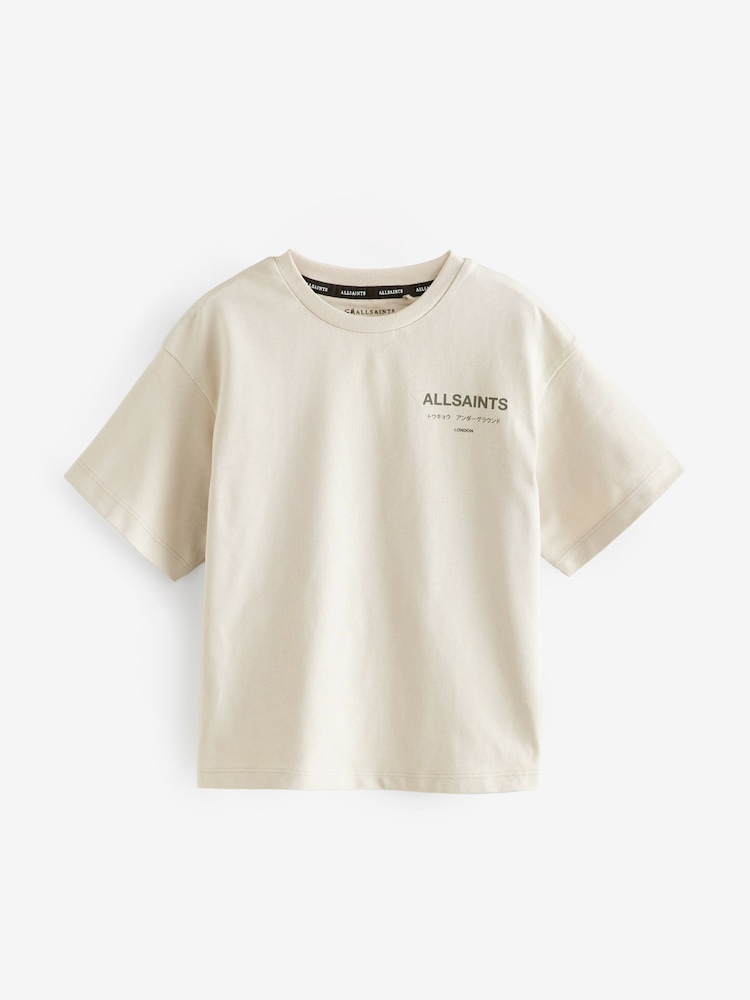 neutre - T-shirt SmallSaints Oversize Underground Col rond 100% coton - Image 4 of 7